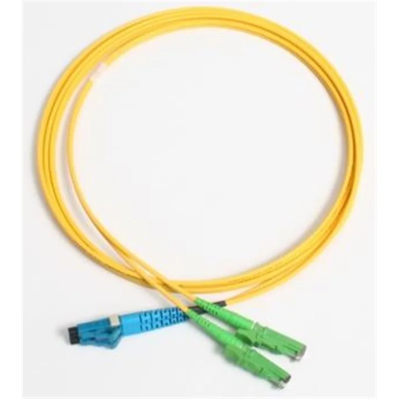 OEM Patchcord FO duplex E2000/APC-LC/APC 9/125um SM 2m, OS2