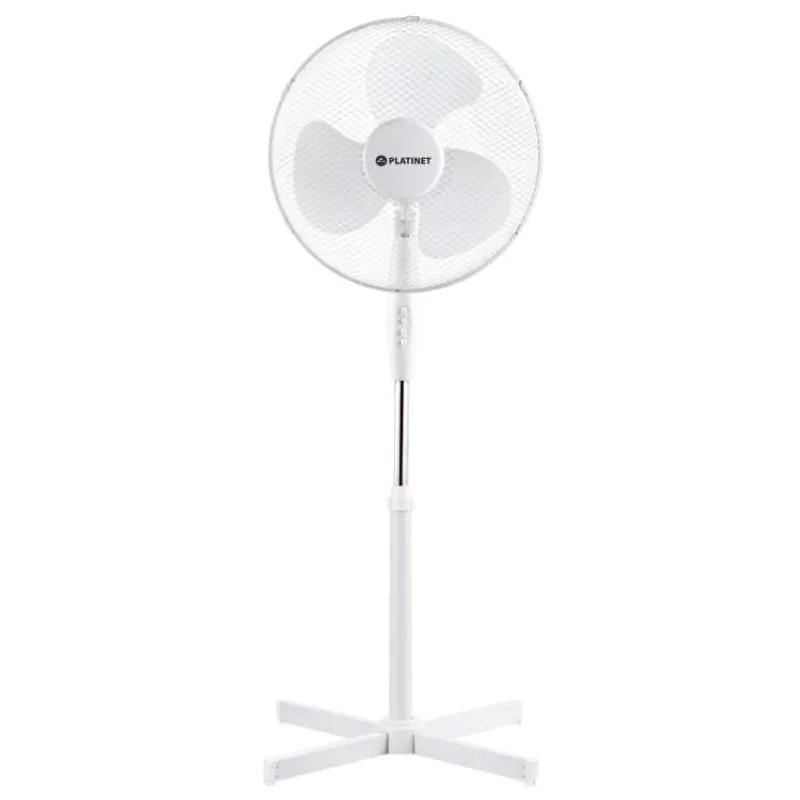 Platinet PSF1616W stojanový ventilátor 40 cm, oscilácia, biela (PLAPSF1616W)