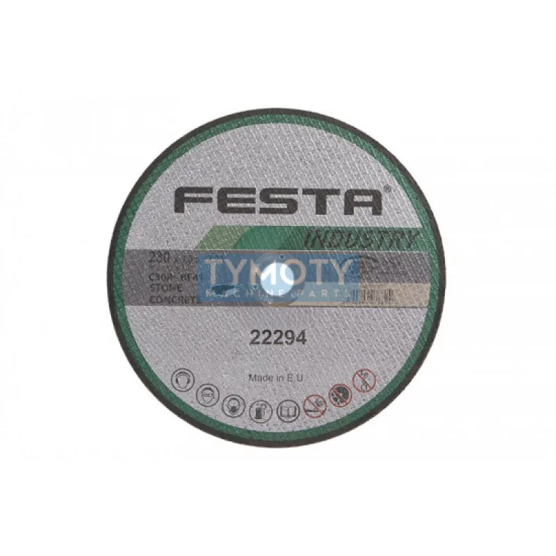 Kotúč rezný na kameň 230x3x22,2 mm, FESTA INDUSTRY 22294