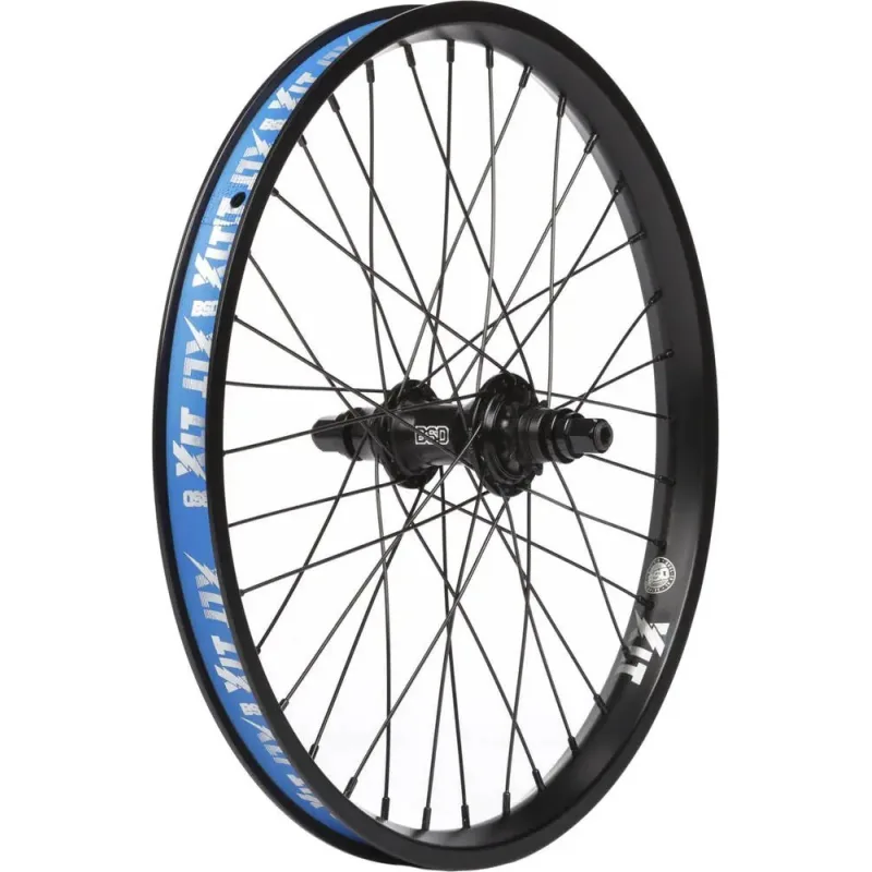 BSD XLT Street Pro BMX kazetové zadné koleso (Čierna|Vľavo)