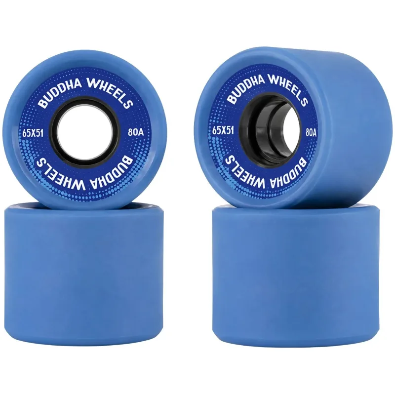Hydroponic Buddha Tricky 65mm Longboard Kolečka (Modrá|80A)