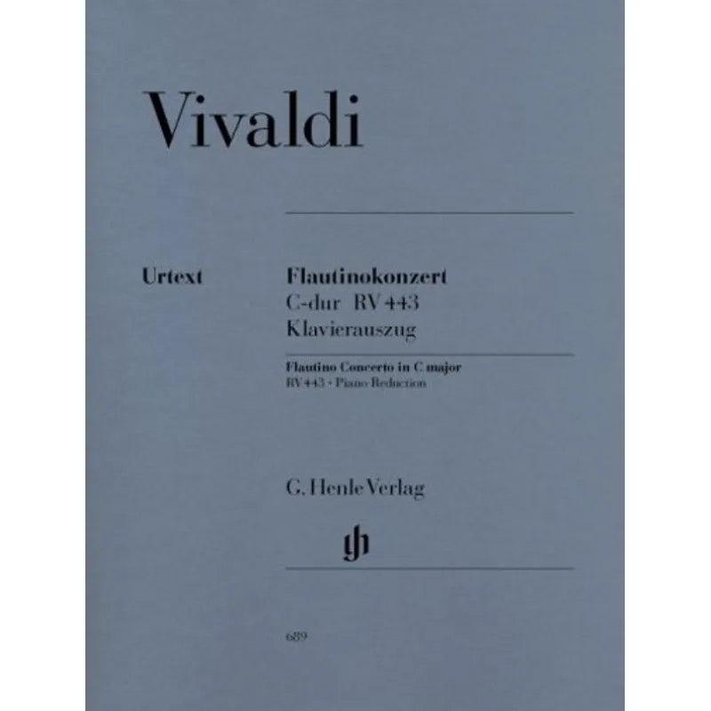 G. Henle Verlag Concerto for Flautino and Orchestra C major op. 44, 11 RV 443