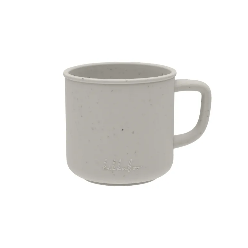 KikkaBoo Hrnček Platinum Silicone Sand