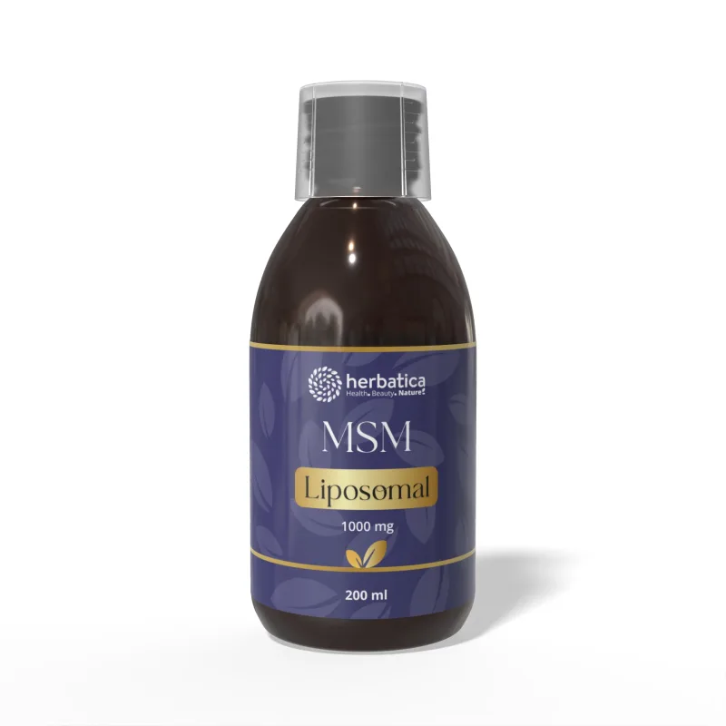 Herbatica Lipozomálny MSM (Metylsulfonylmetán) - 200 ml -