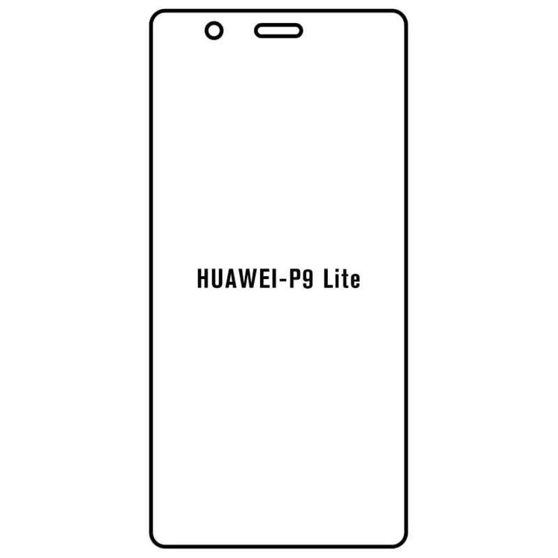 Sunshine Huawei P9 Lite Predná Hydrogél ochranná fólia Strih: Kompatibilná s krytom, Typ fólie: Anti-Spy (Privacy)