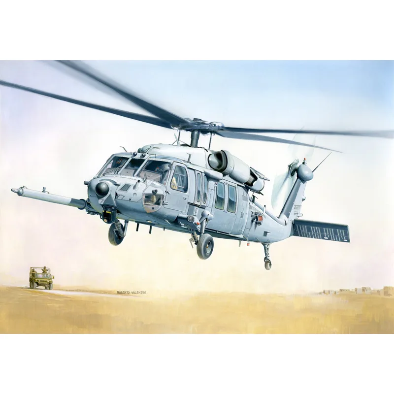 Italeri Taleri Model Kit vrtuľník 2666 - MH-60K BLACKHAWK SOA (1:48)