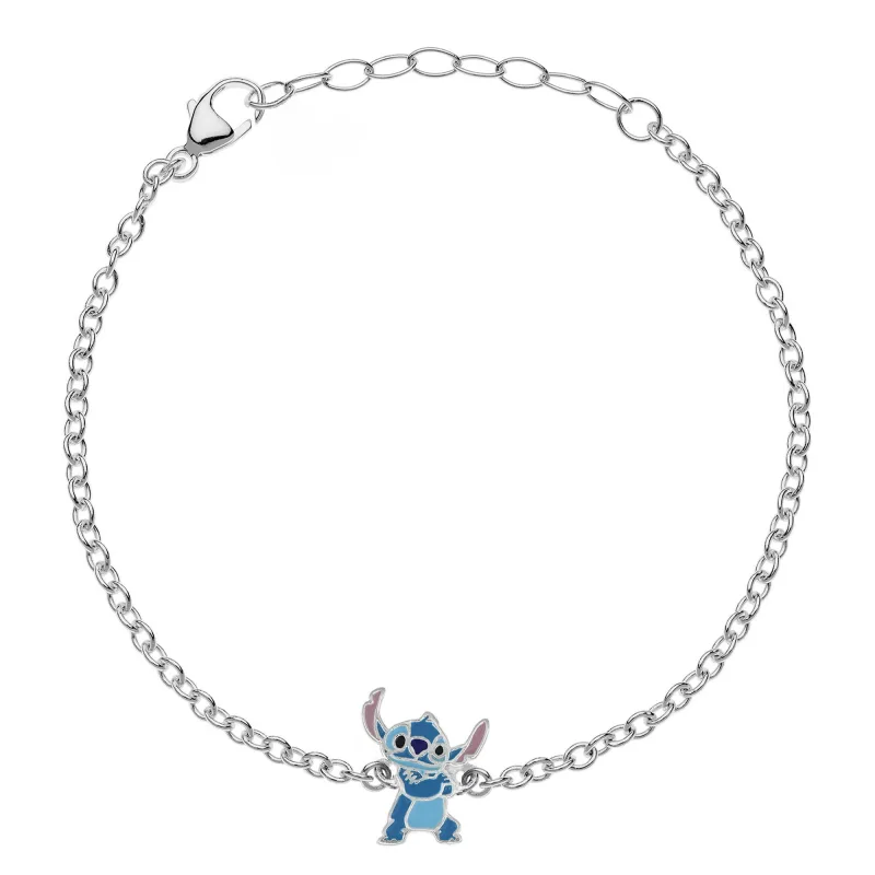 Detský náramok Disney Lilo & Stitch strieborný BS00094SL-65.CS