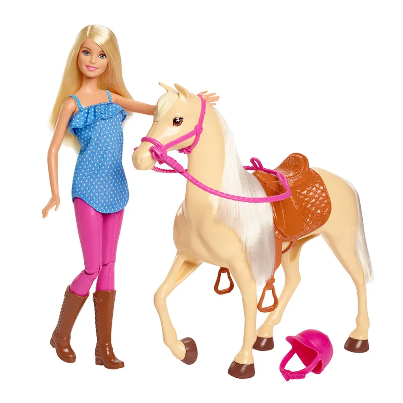 Mattel Barbie bábika s koňom