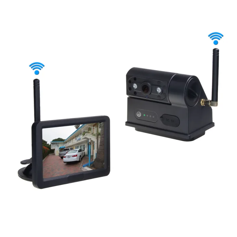 SET bezdrátový digitální kamerový systém s monitorem 5", kamera s akumulátorem svwd51setbat
