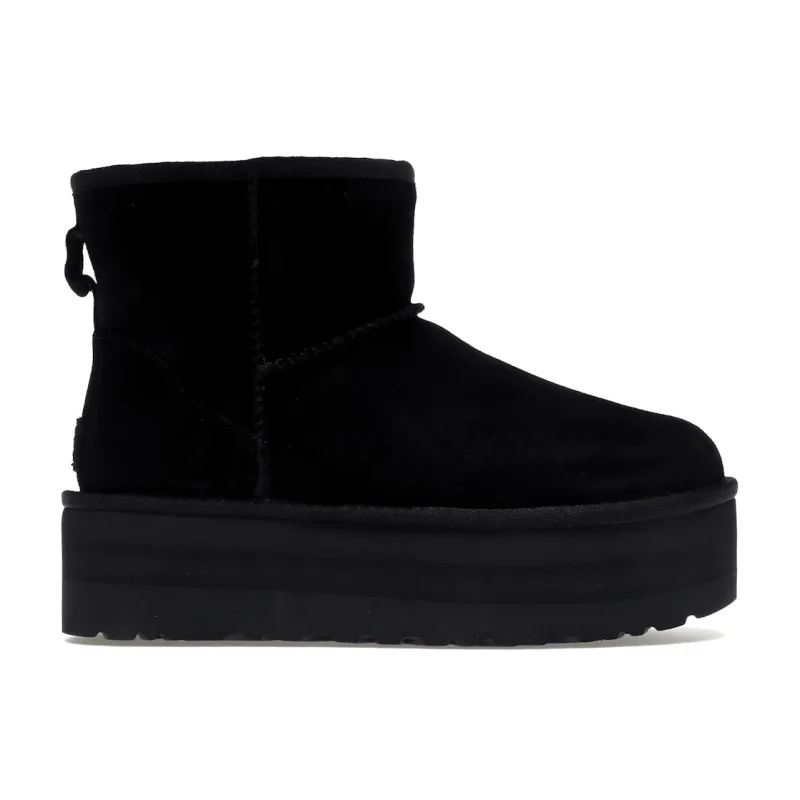UGG Classic Mini Platform Boot Black (Women's) - 39