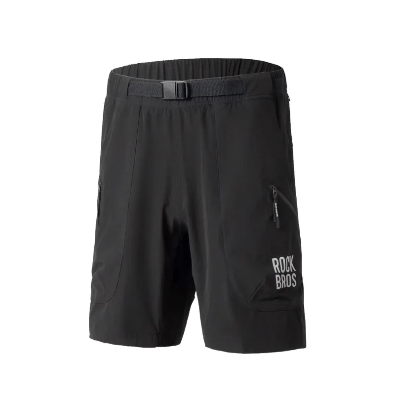 Šortky Rockbros YDDK015 s opaskom veľkosť 4XL - čierne
