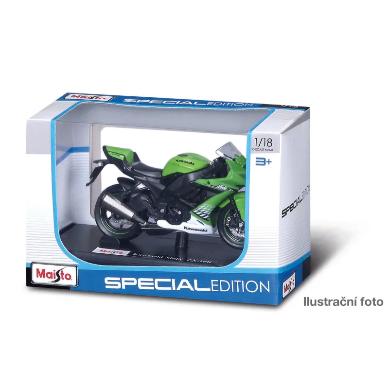 Maisto Moto Wheelers, assort, window box, 1:12