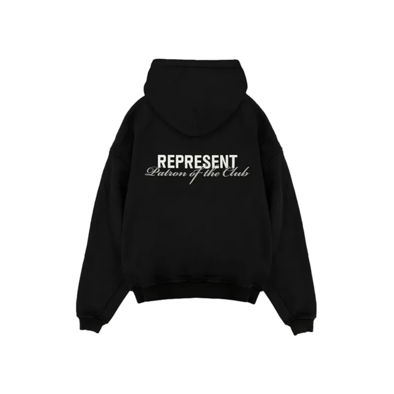 Represent Patron Of The Club Hoodie Black - XL