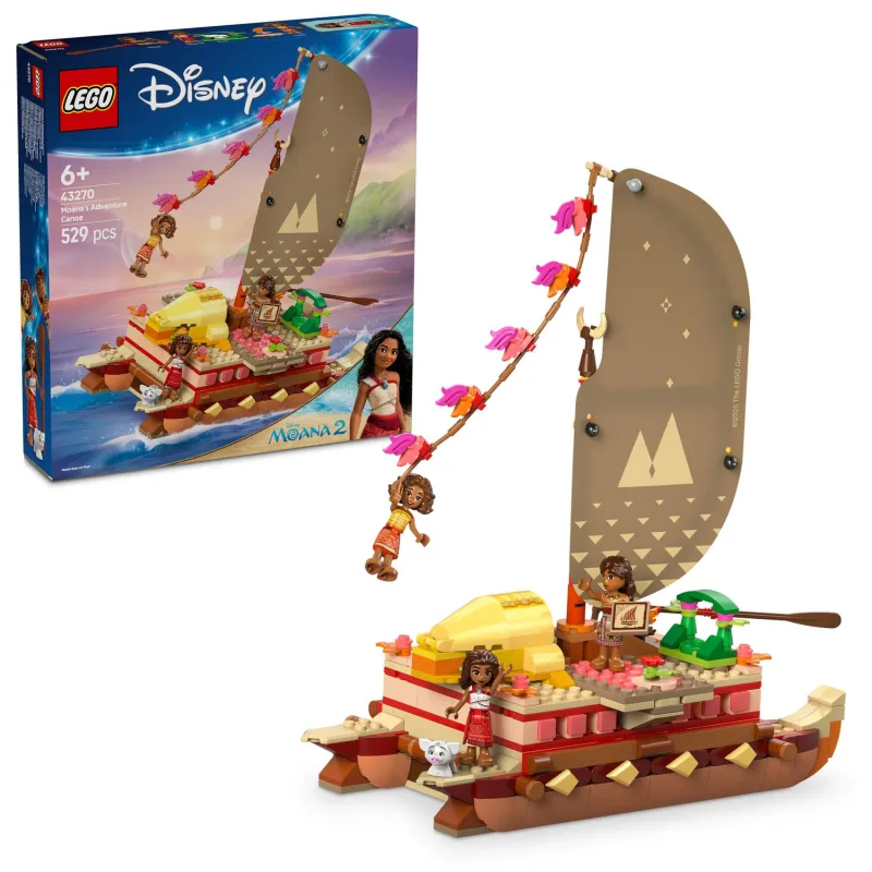 Lego Vaiana a dobrodružstvo na kanoe