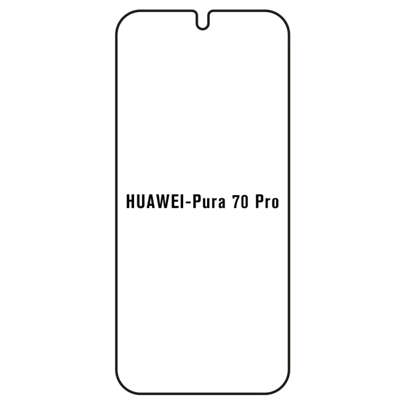 Sunshine Huawei Pura 70 Pro Predná Hydrogél ochranná fólia Strih: Kompatibilná s krytom 2, Typ fólie: Anti-Spy (Privacy)