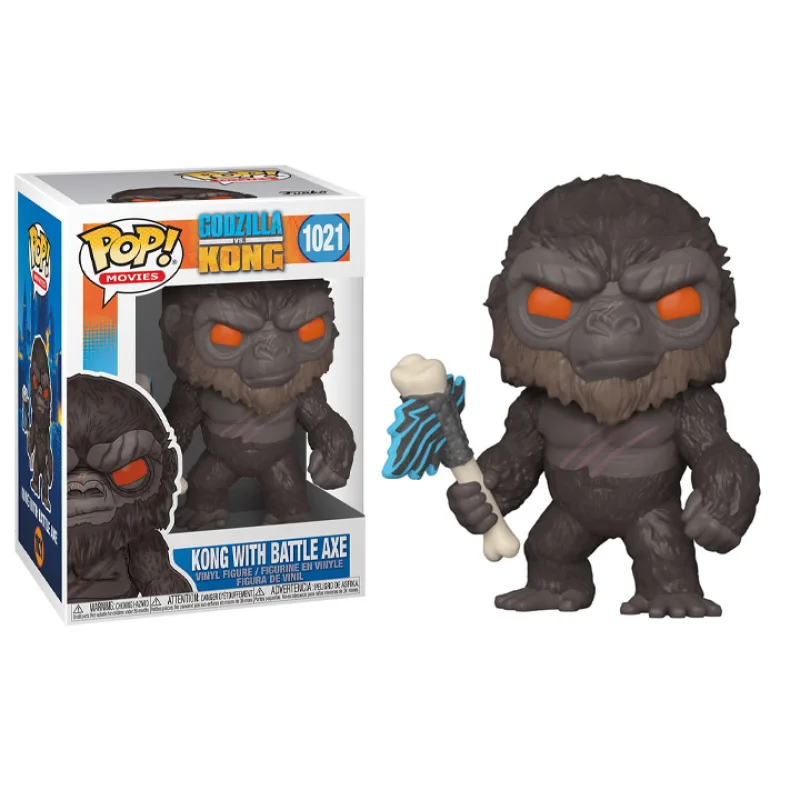 Pop! Movies - Godzilla Vs Kong - Kong with Battle Axe