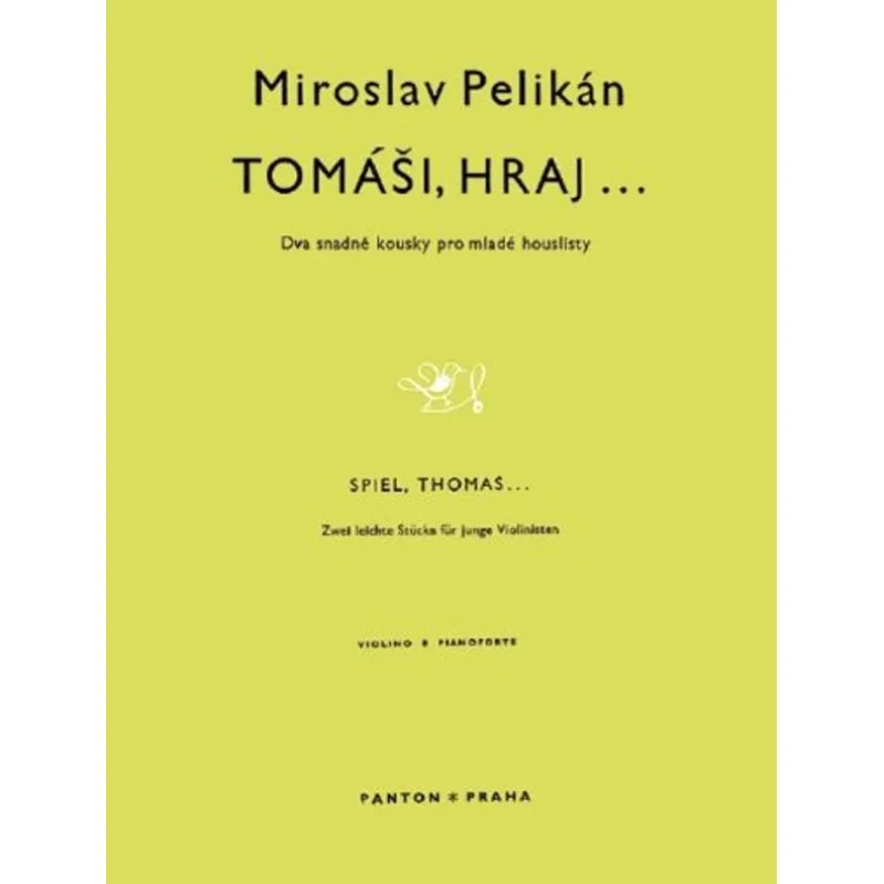 Schott Music Panton Tomáši, hraj.