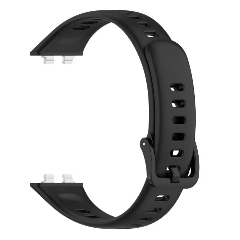 Silikonový řemínek pro Huawei Band 11 a Huawei Band 11 Pro - Černý ESES 1530008984