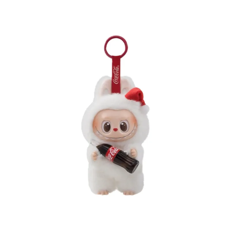 Pop Mart Labubu The Monsters Coca Cola Series Surprise Shake Vinyl Plush Figure White - OS