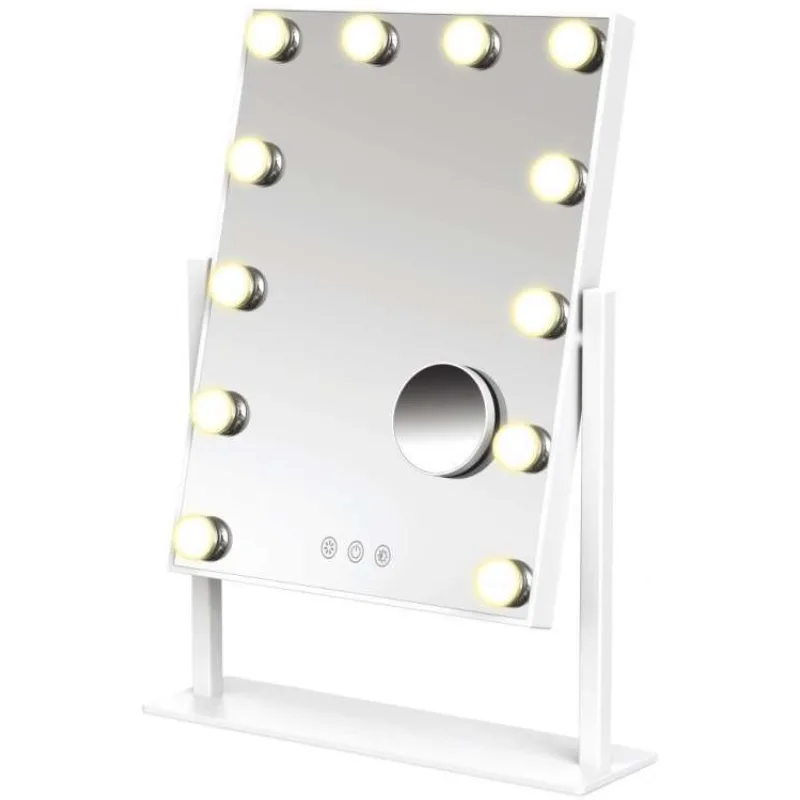 IMMAX LED stolní kosmetické zrcadlo MUST HAVE na přísavku, 12W, CCT, teplá až studená bílá (08984L)