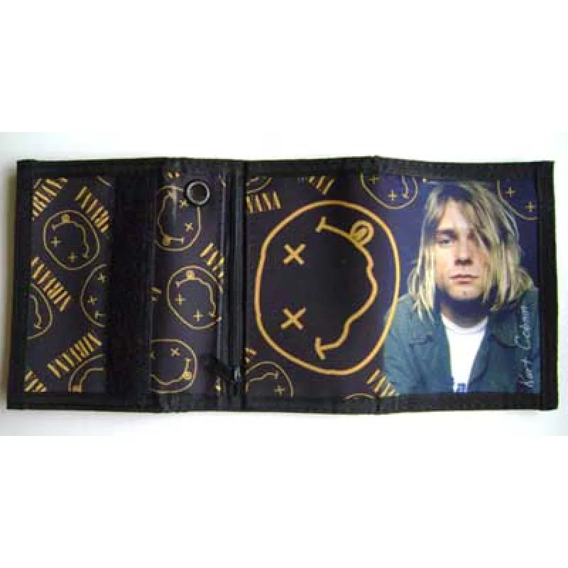 Kurt Cobain Face and Smile (peňaženka)