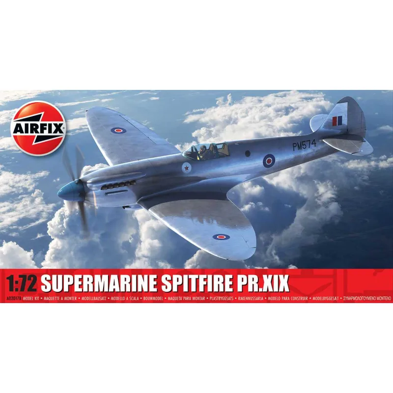 Airfix Classic Kit lietadlo A02017B - Supermarine Spitfire PR.XIX (1:72)