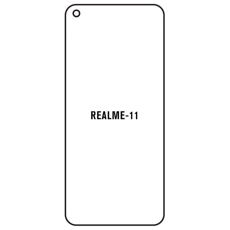 Sunshine Realme 11 4G Predná Hydrogél ochranná fólia Strih: Predná 2, Typ fólie: Anti-Spy (Privacy)