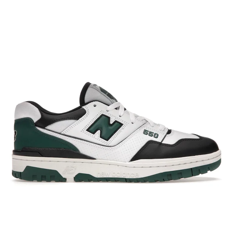 New Balance 550 White Green Black - 42