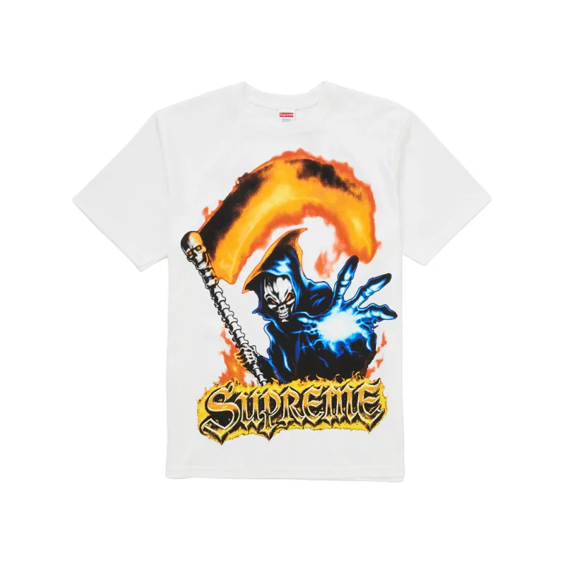 Supreme Grim Reaper Tee White - L