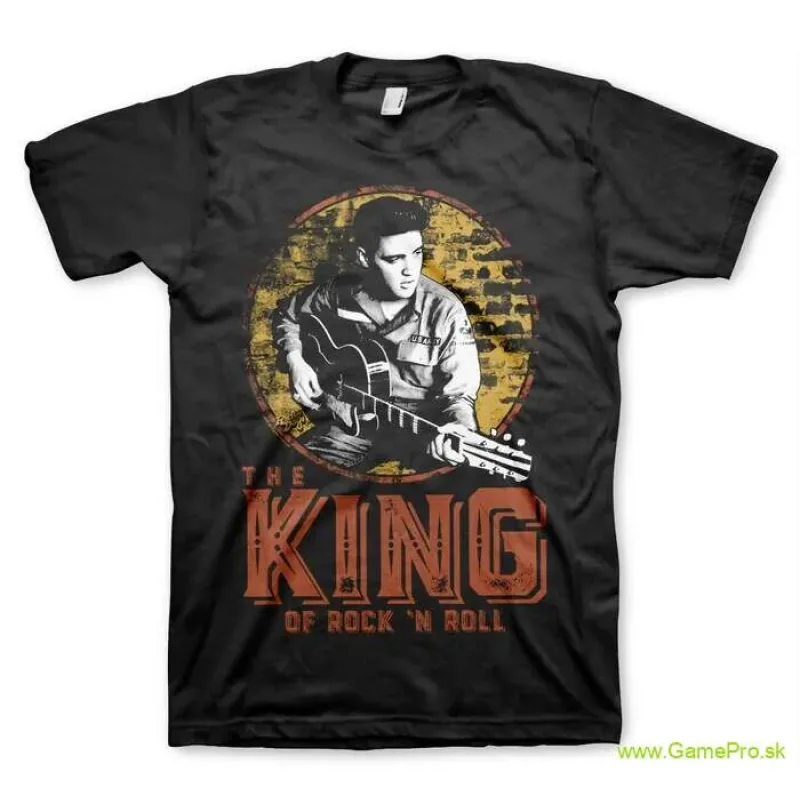 Elvis Presley The King Of Rock n Roll (tričko)