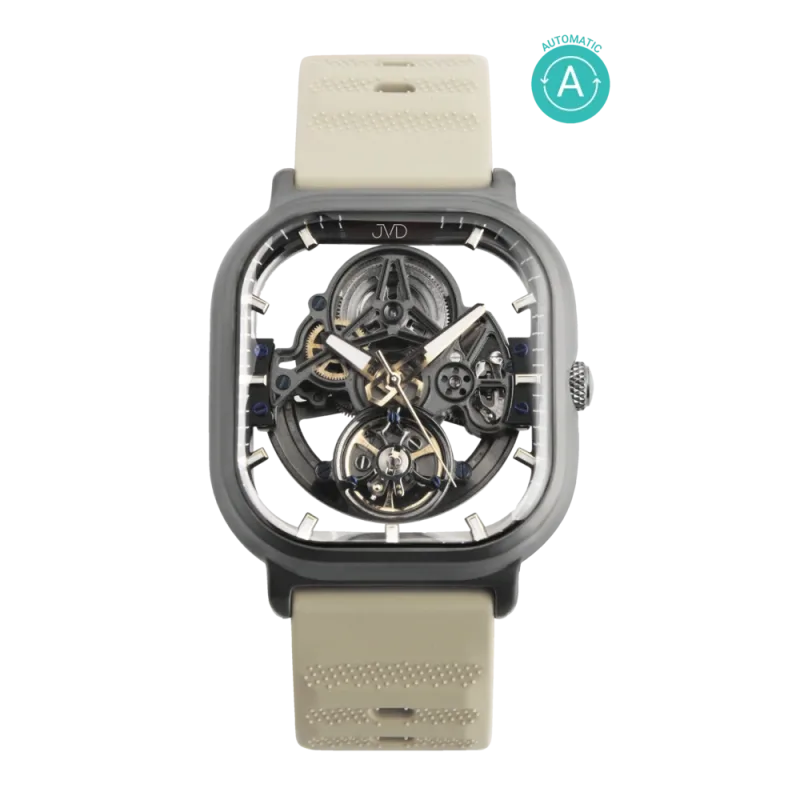 JVD Pánské ocelové automatické hodinky - chronograf AUTOMAT JVD JG1050.1