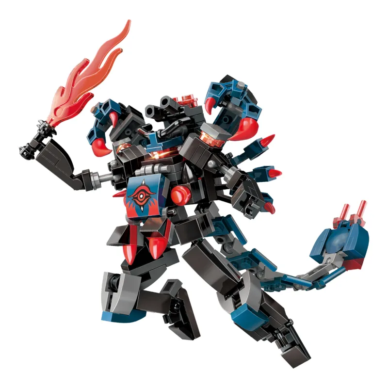 Qman Qman MechaCorps 3101-3 Venom Ninja 2v1