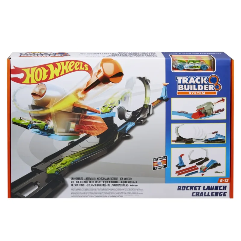 Hot Wheels TRACK BUILDER CHALLENGE s mozgom