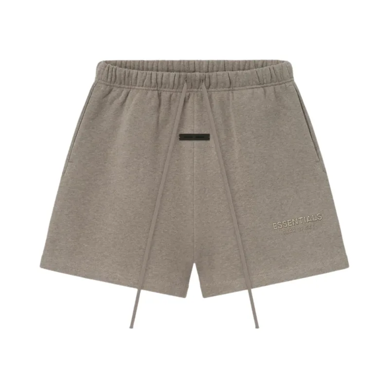 Fear of God Essentials Classic Fleece Sweatshort Homestead Heather - XXS
