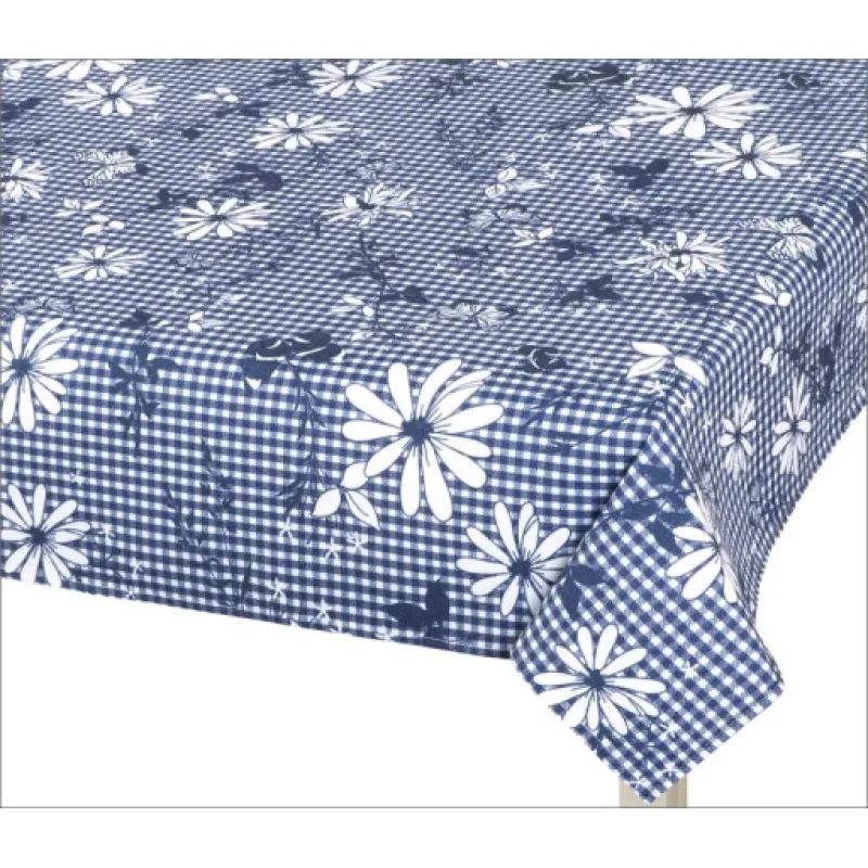 Bellatex Ubrus DITA, Kostička modrá, bílá - 70x70 cm