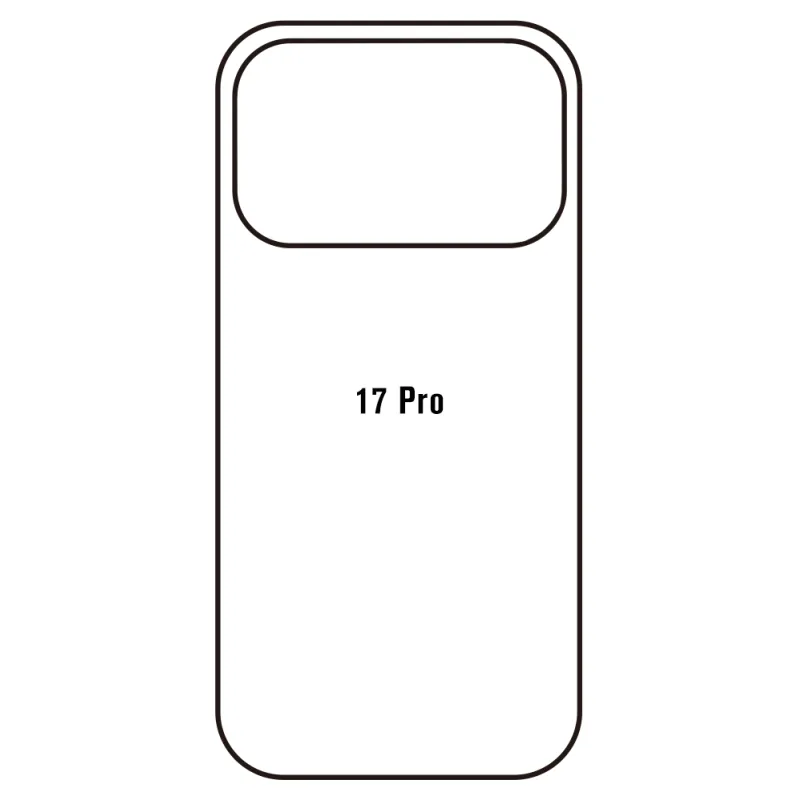 Sunshine iPhone 17 Pro Zadná Hydrogél ochranná fólia Strih: Zadná časť 1, Typ fólie: Číra