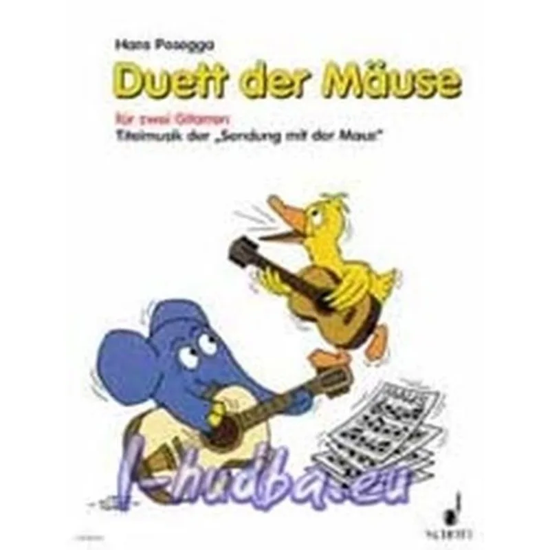 Schott Music Myší duet pro 2 kytary