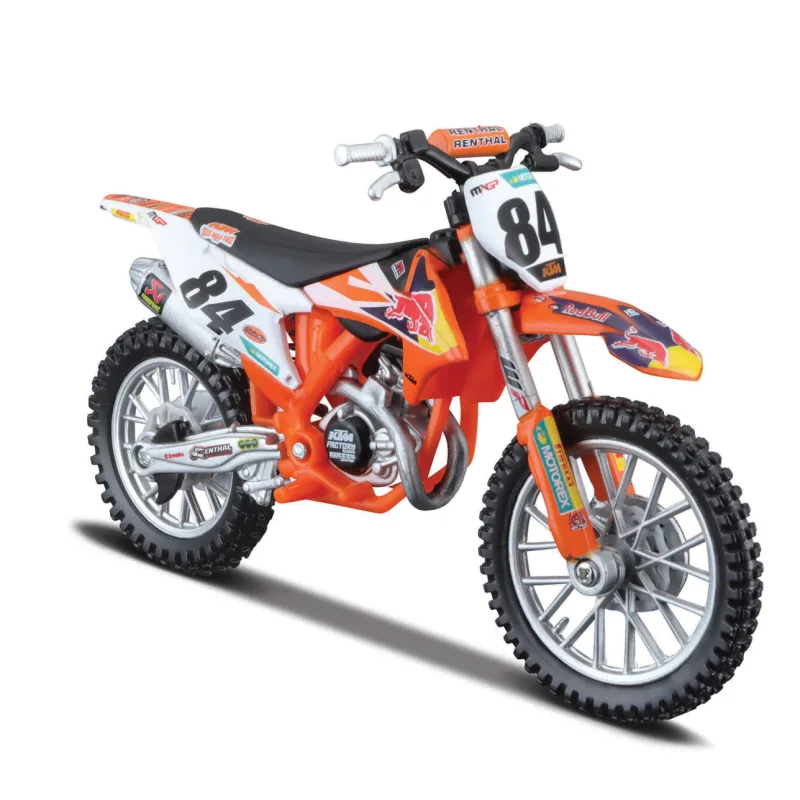 Bburago - Motocykel, KTM Factory Racing, KTM 450 SX-F Factory Edition (2018), 1:18