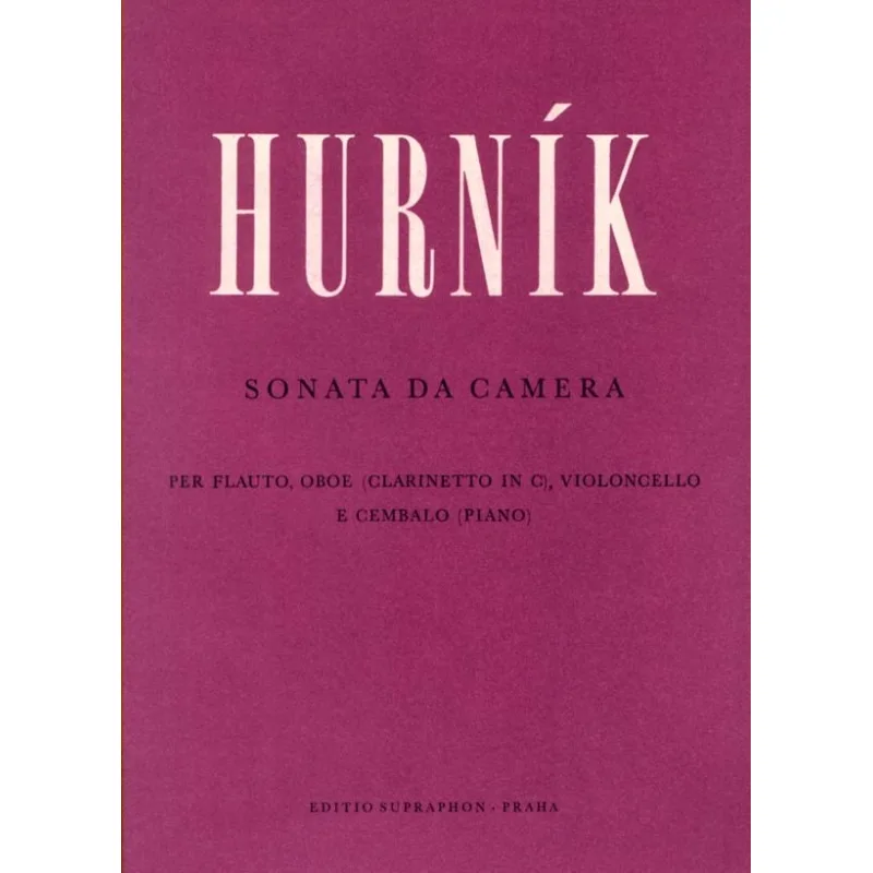 Bärenreiter Sonata da camera pro flétnu, hoboj (housle), violoncello a cemba