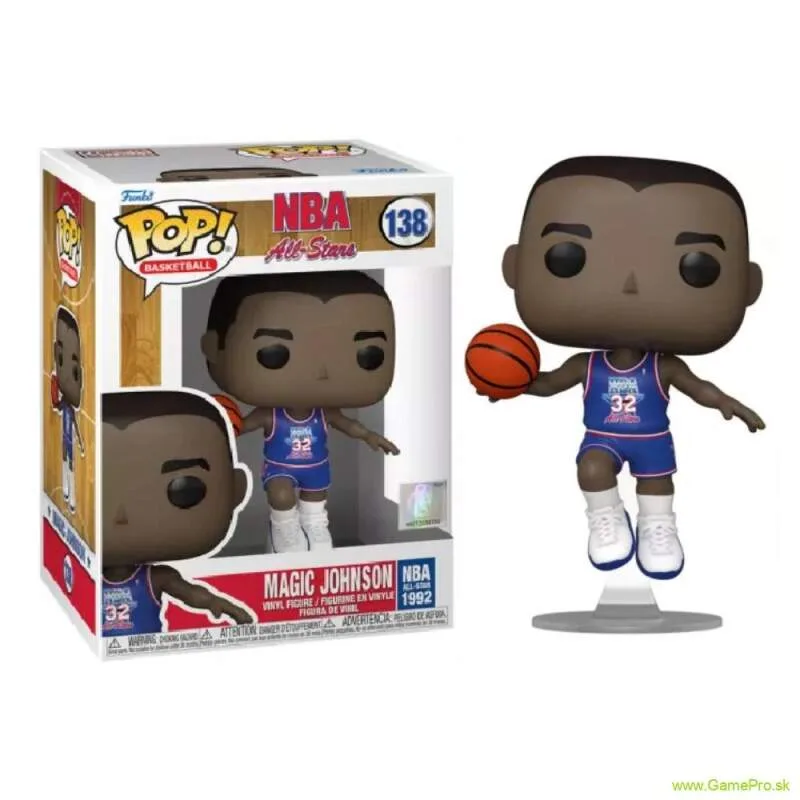 Funko POP! 138 NBA Magic Johnson