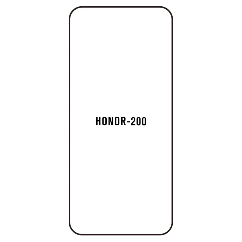 Sunshine Honor 200 Predná Hydrogél ochranná fólia Strih: Predná 1, Typ fólie: Anti-Spy (Privacy)