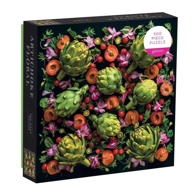 Galison Galison Puzzle Artičokové kvety 500 dielikov