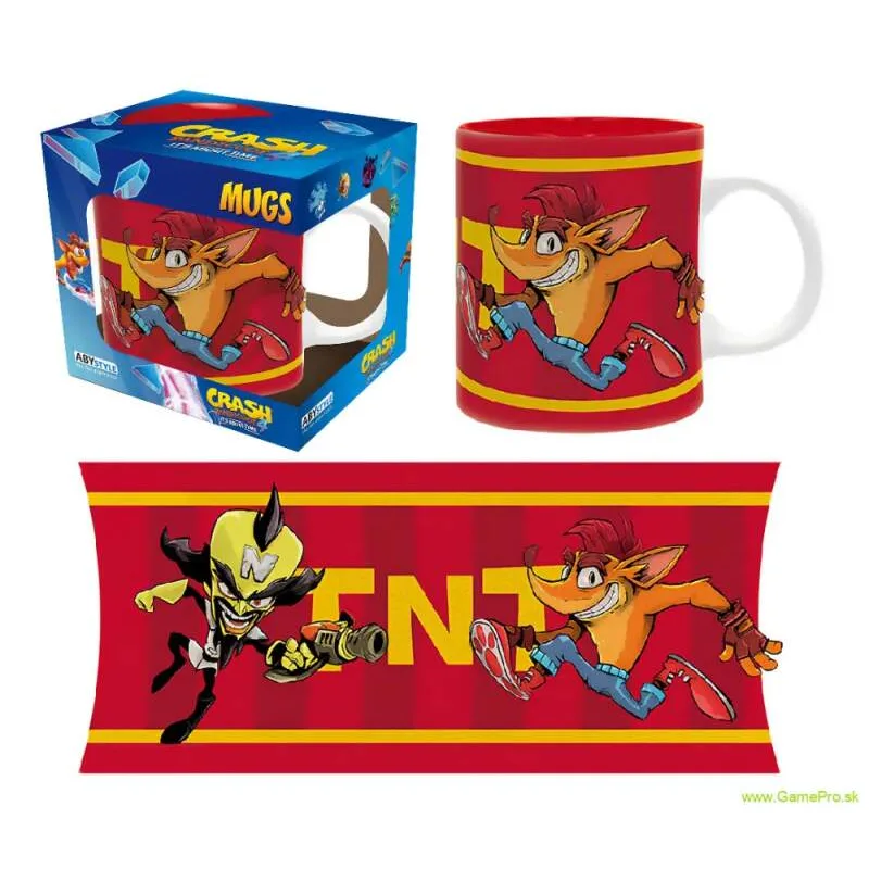 Crash Bandicoot hrnček TNT