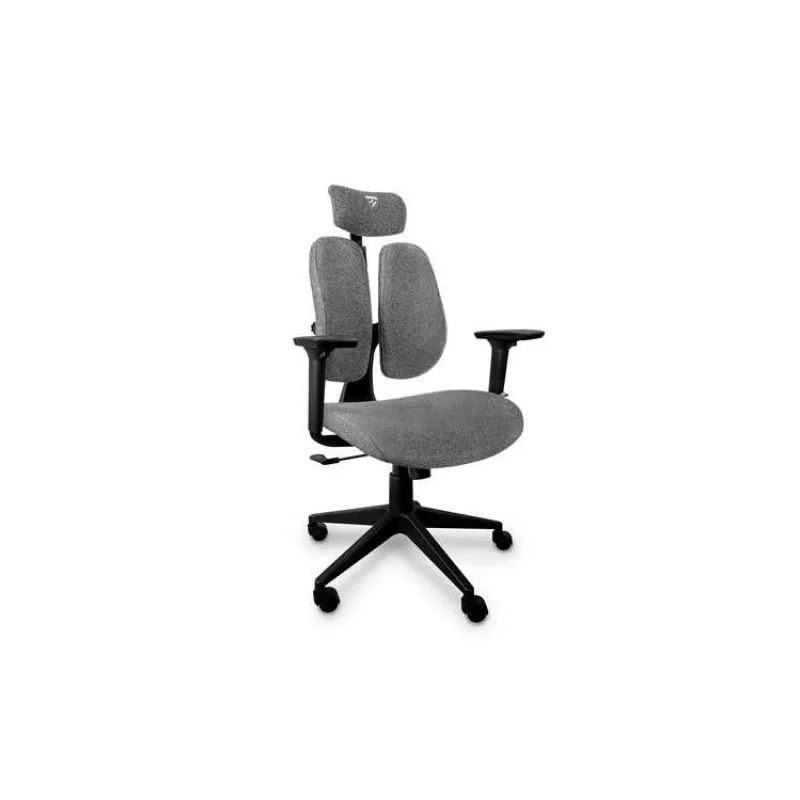 CONNECT IT FOR HEALTH SigmaPro, ergonomická kancelářská židle, nastavitelná, ŠEDÁ (COC-2510-GY)