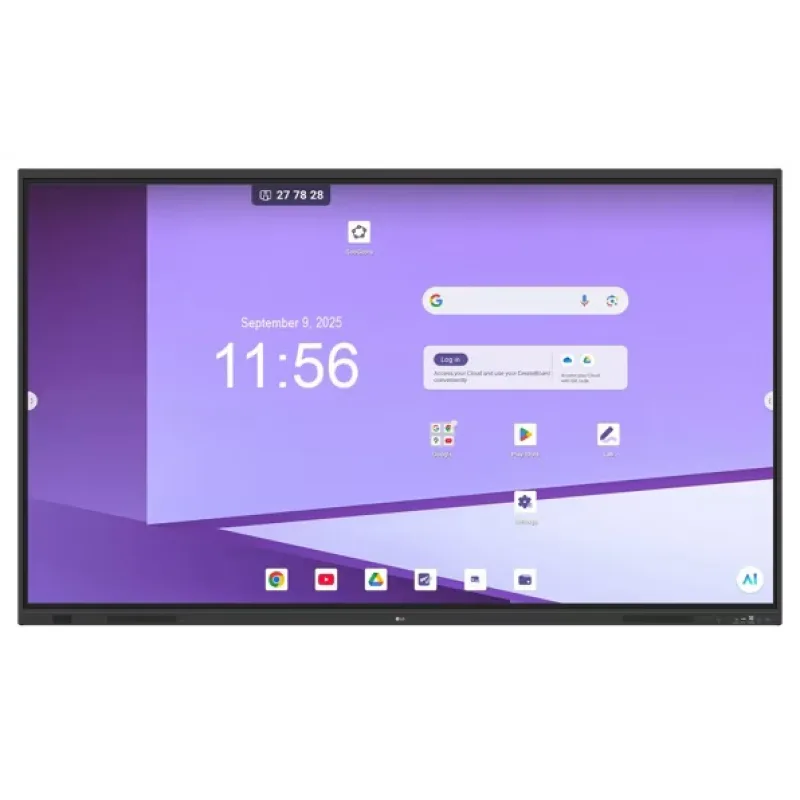 86" LG LED 86TR3DQ-B - UHD,400cd, Android 14,16/7 86TR3DQ-B.AUEQ