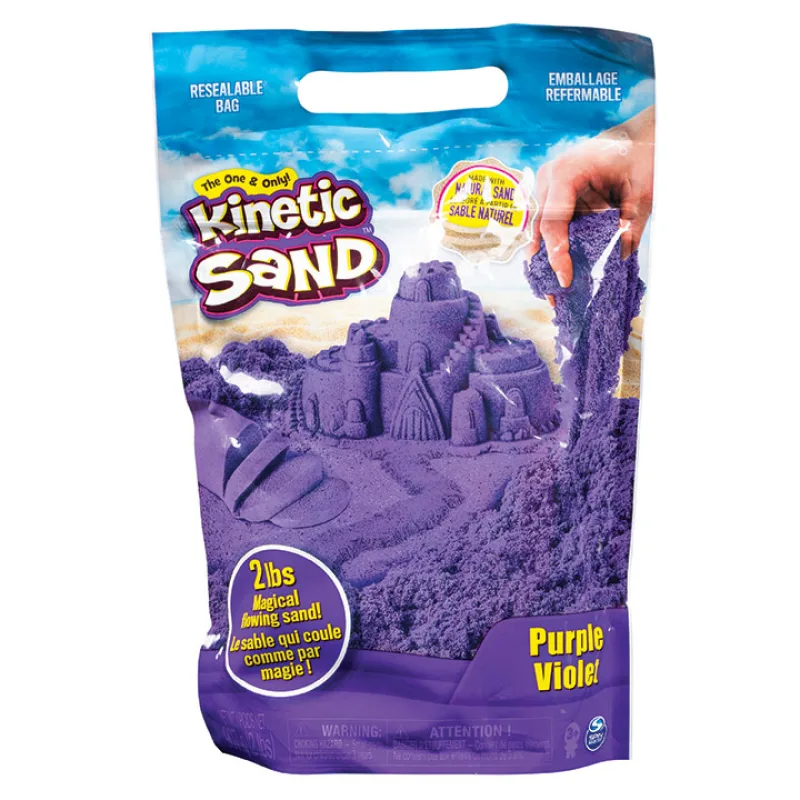 Spin master KINETICKÝ PIESOK Balenie farebných pieskov 0,9kg ASST