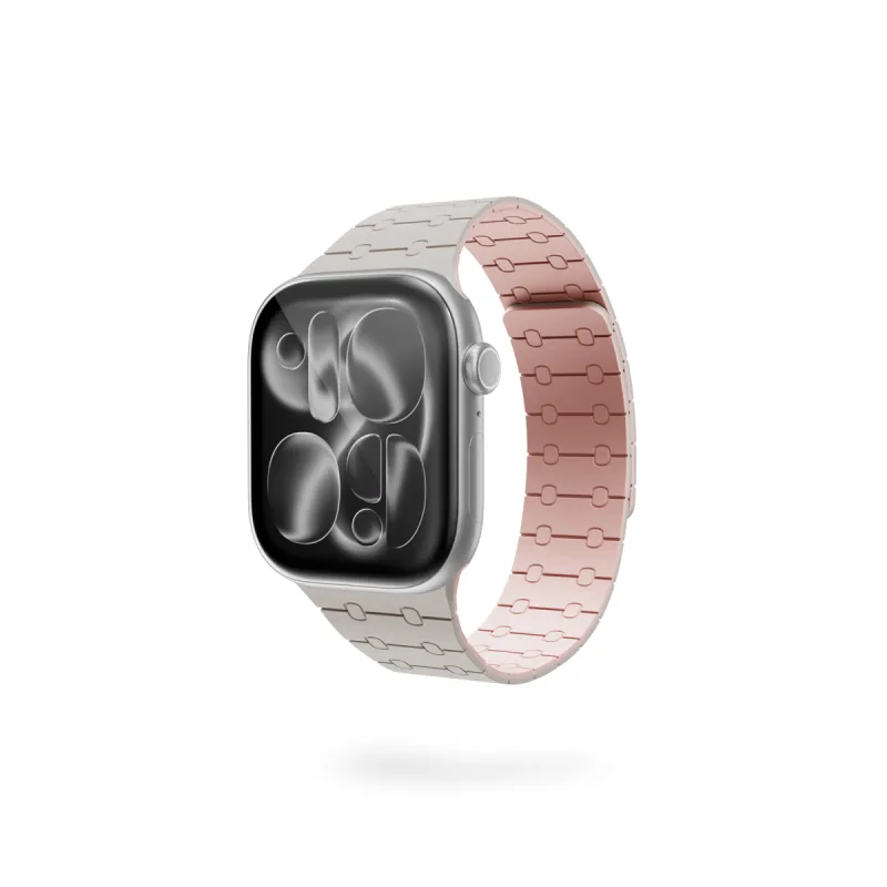 Epico Magnetic+ Silikonový remienok pre Apple Watch SE (40mm)/Series 1-9 …