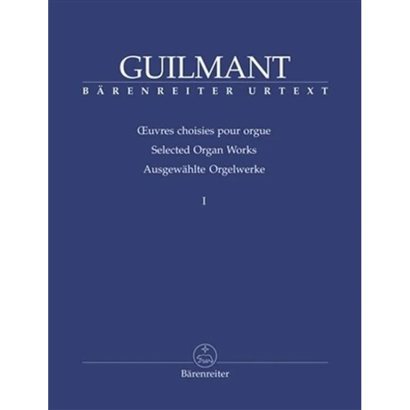 Bärenreiter Vybraná díla pro varhany 1, Sonáty 1-4