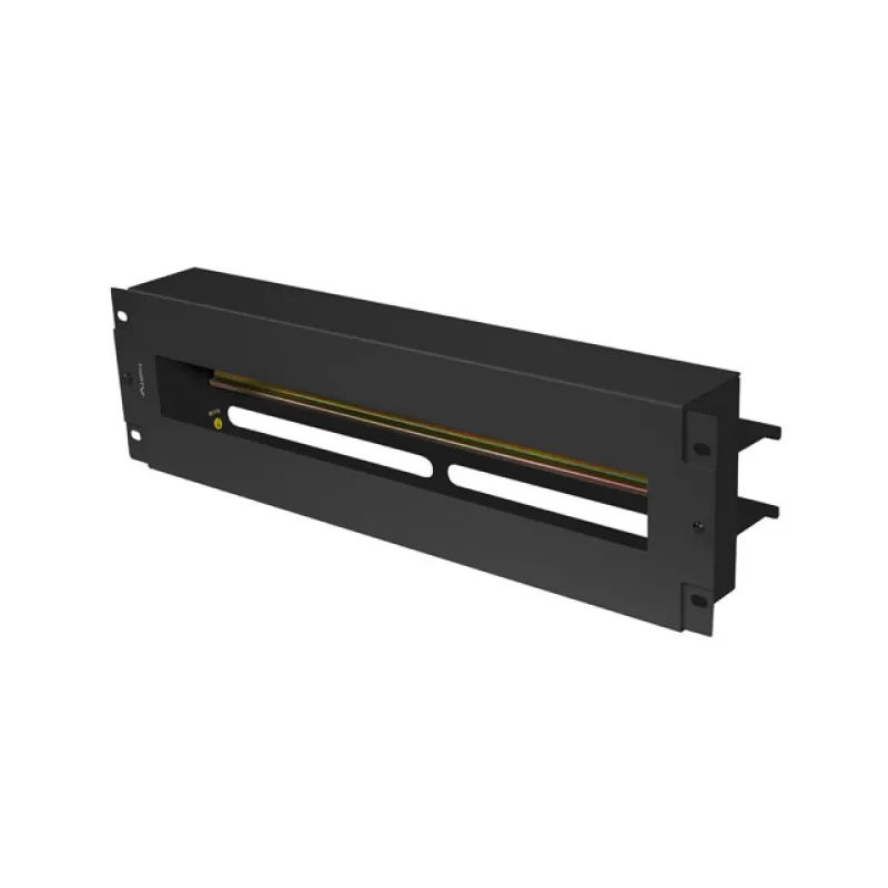 LANBERG 19" 3U NAPĚŤOVÝ ROZVÁDĚČ S DIN LIŠTOU TS-35 ČERNÝ AK-VDP103-B