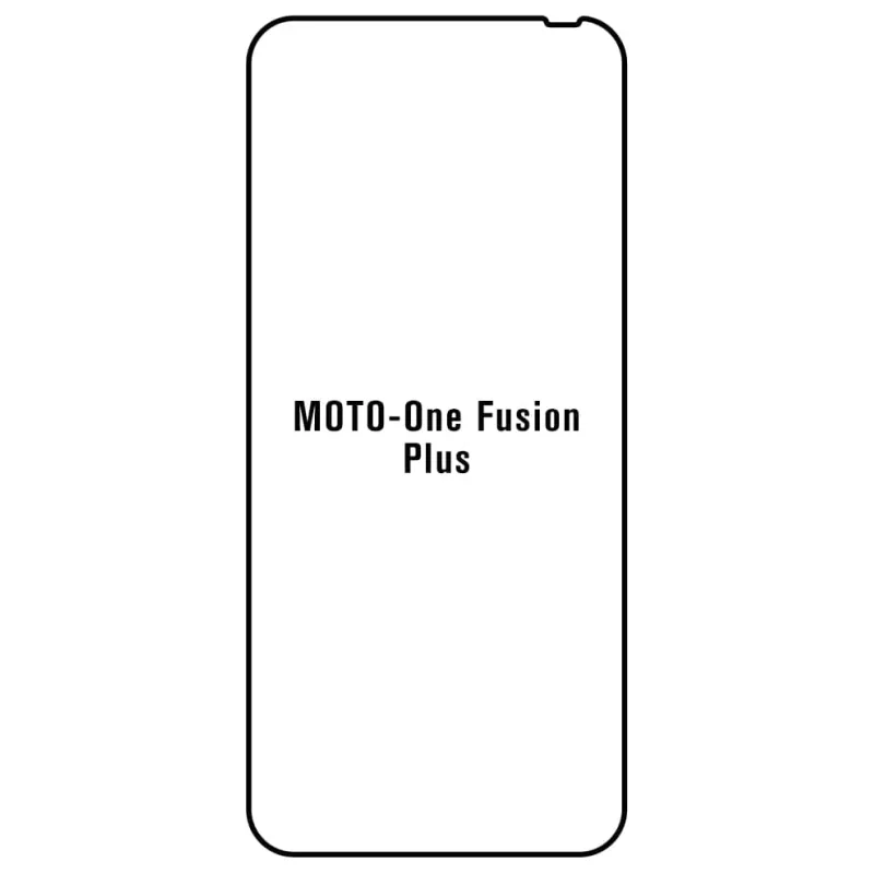 Sunshine Motorola One Fusion Plus Predná Hydrogél ochranná fólia Strih: Kompatibilná s krytom, Typ fólie: Anti-Spy (Privacy)